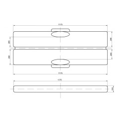 VALIGETTA UNIVERSALE CON CHIUSURA ISY 118CM