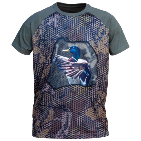 T-SHIRT FOREST PRINT 3D GERMANO