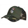 Cappello camo bosco con ricamo