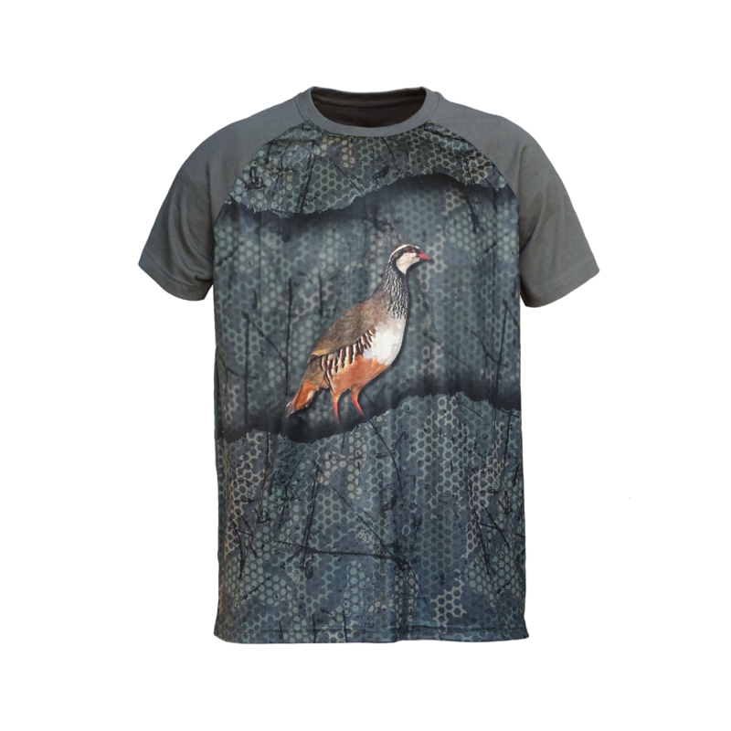 T-shirt forest print 3d - pernice