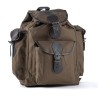 ZAINO IN CANVAS E PELLE SMALL 20L